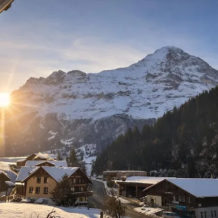 Modern With Eiger View 格林德瓦